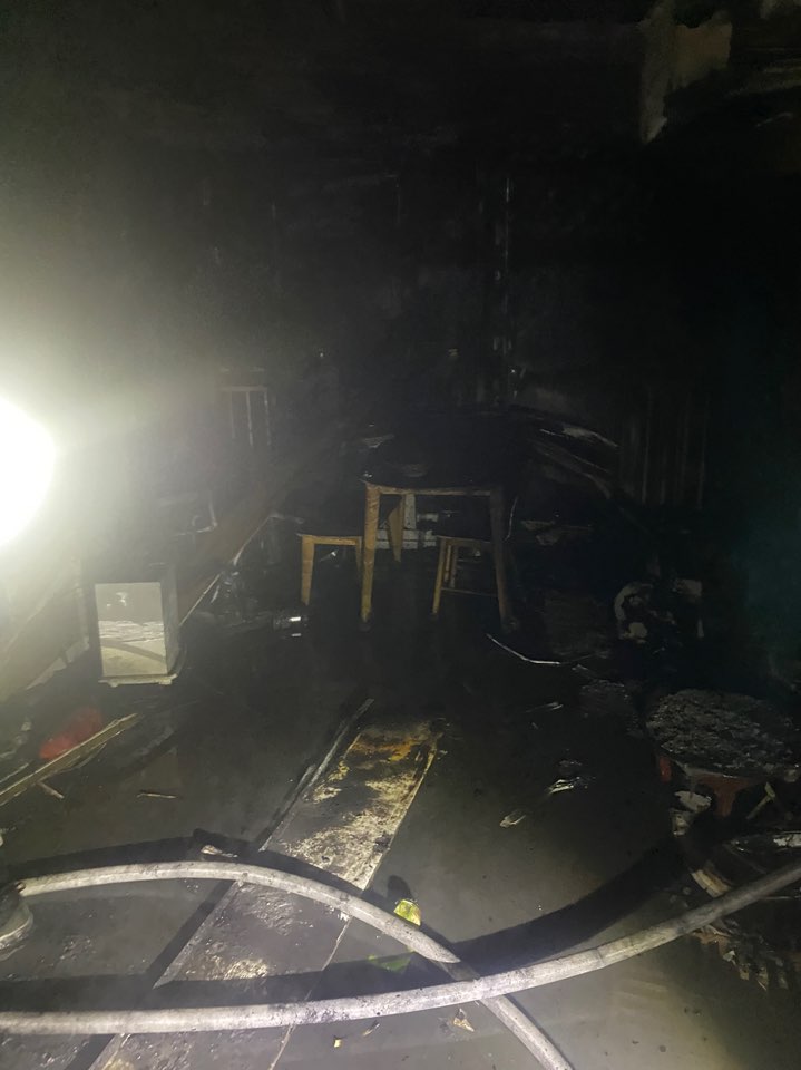 22일 새벽 2시46분께 성남시 하대원동의 한 아파트에서 불이 나 약 38분 만에 꺼졌다. (사진제공=경기도소방재난본부)